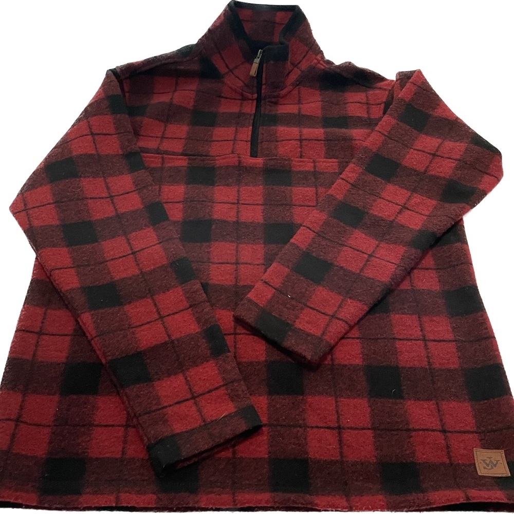 John Wayne Pull Over half zipper jacket M